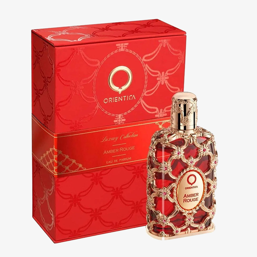 Orientica Amber Rouge EDP box