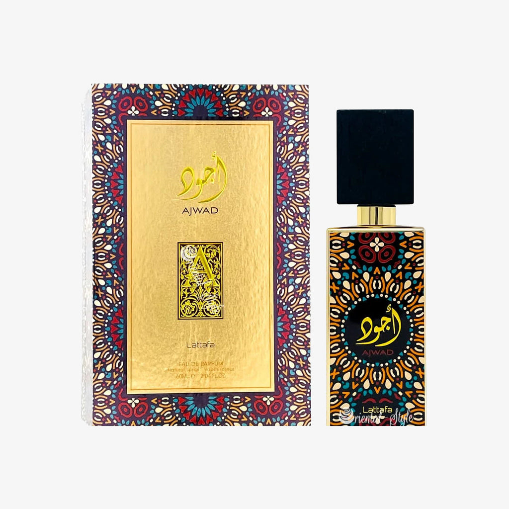 Lattafa Ajwad EDP box