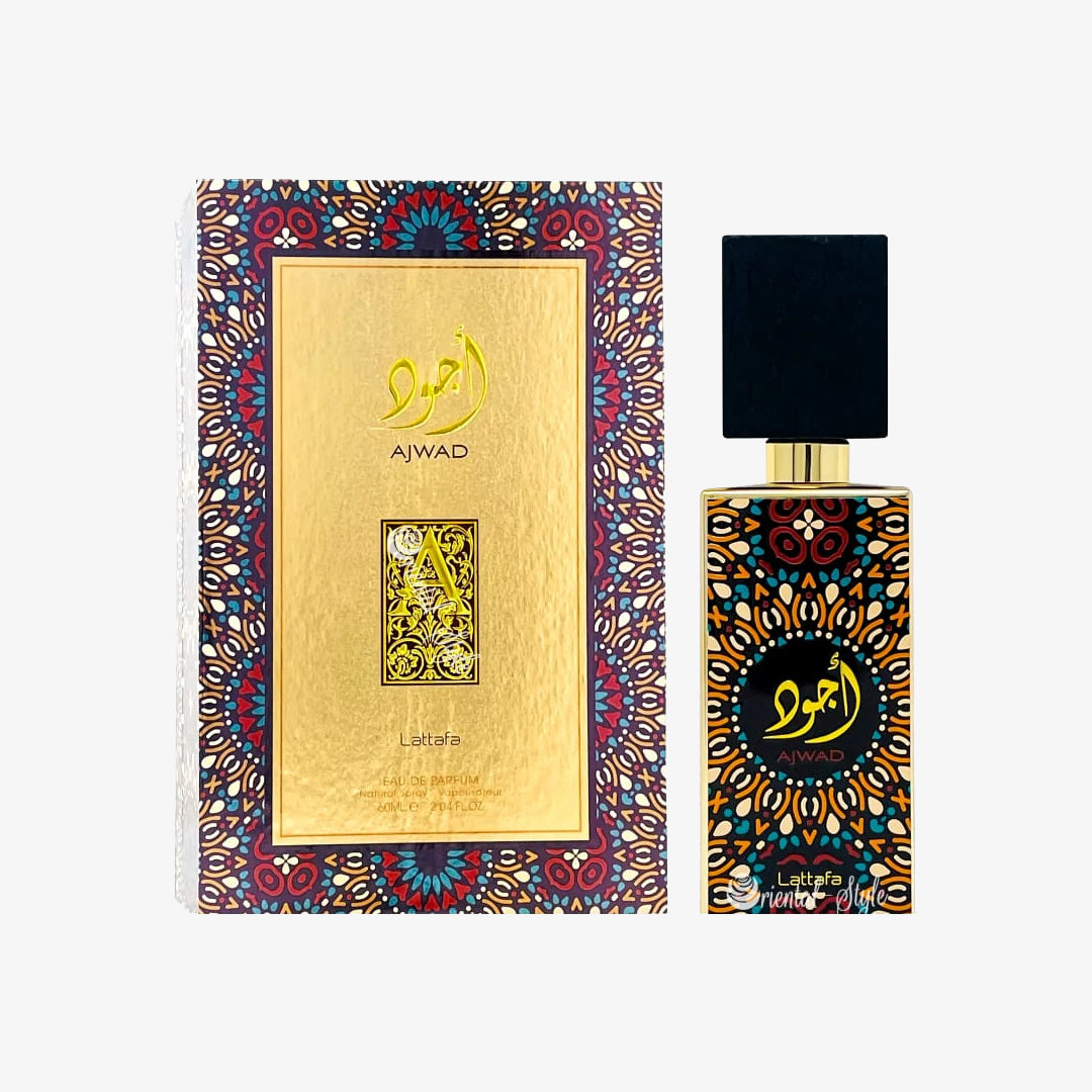 Lattafa Ajwad EDP box
