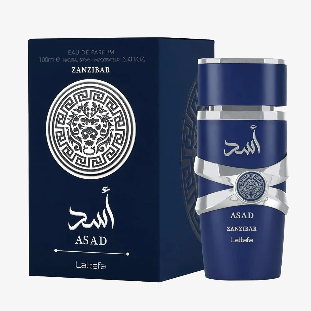 Lattafa Asad Zanzibar EDP box