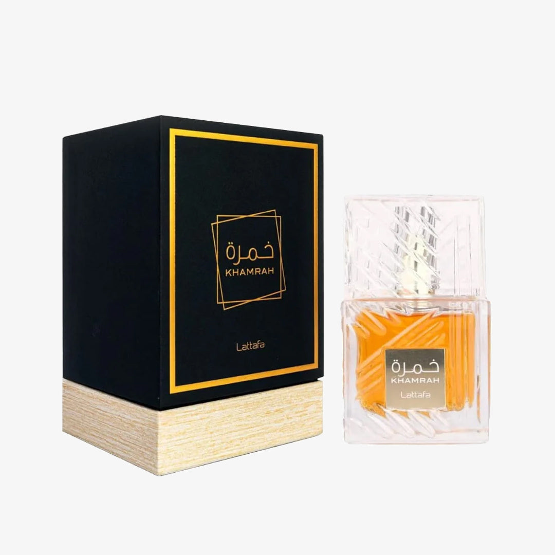 Lattafa Khamrah box
