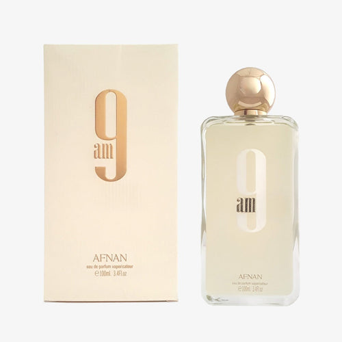 Afnan 9 AM Pour Femme EDP box
