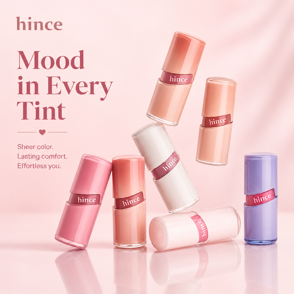 hince Glow Balm tinted lip — Mood in Every Tint