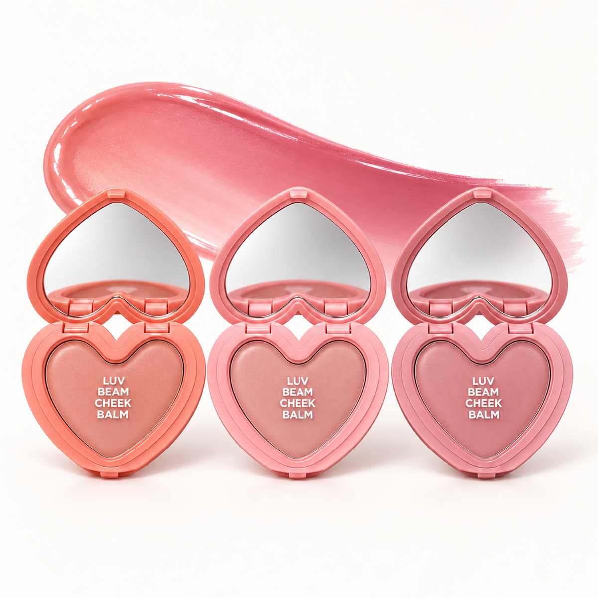 lilybyred Luv Beam Cheek Balm in three shades